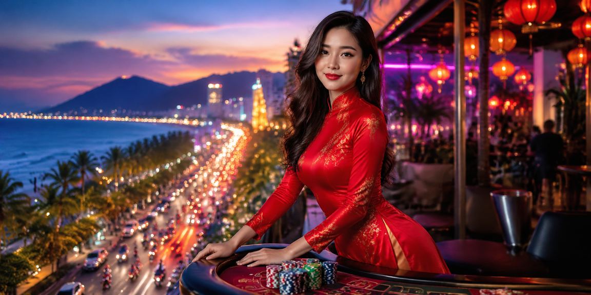 Người dùng Nha Trang theo dõi kết quả cá cược thể thao trên điện thoại bên bờ biển